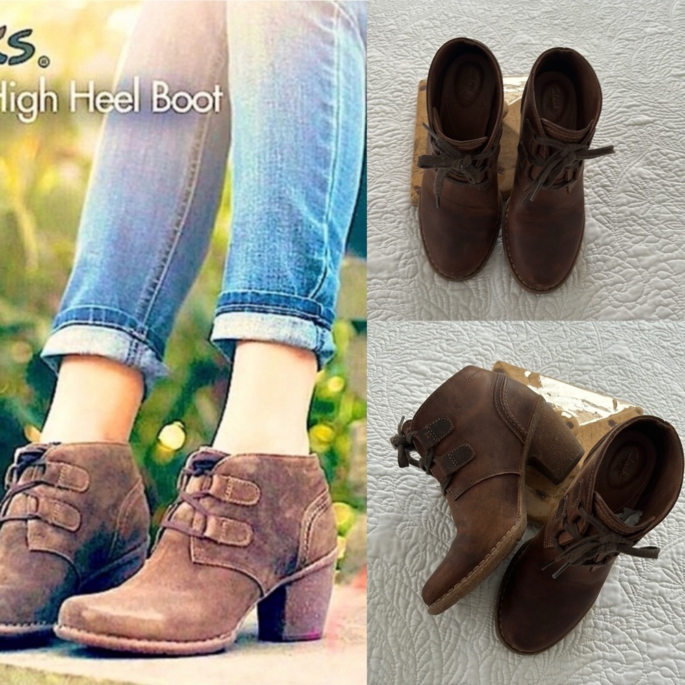 CLARKS Carleta Lyon Booties